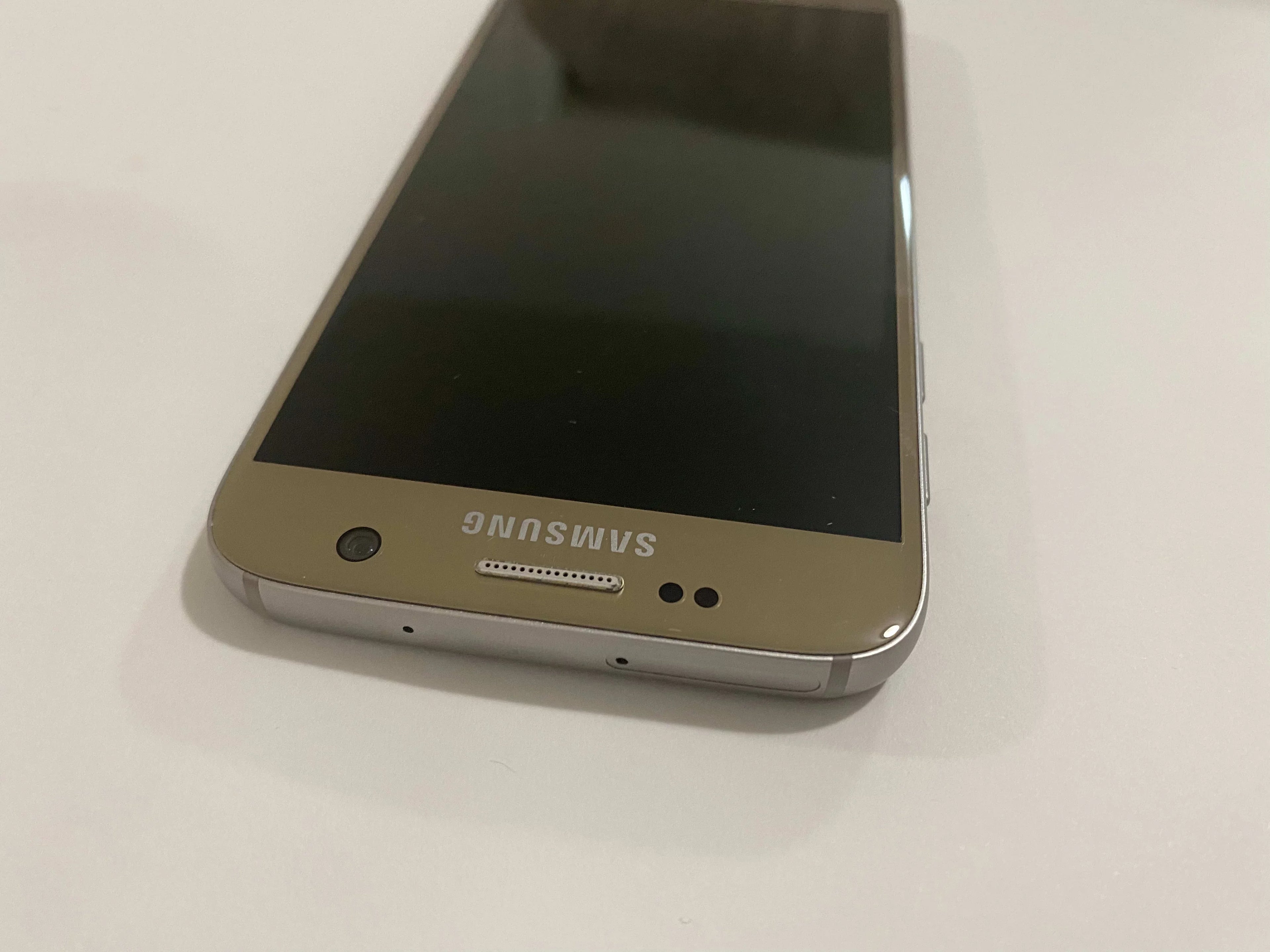 S7 Platinum 32GB G930T Gold Galaxy Grade T-Mobile Samsung Smartphone A