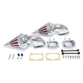 Compatible Air Krator Plus Intake Spike 2007 Dual Suzuki Filter Boulevard - Cleaner M109 Chrome with