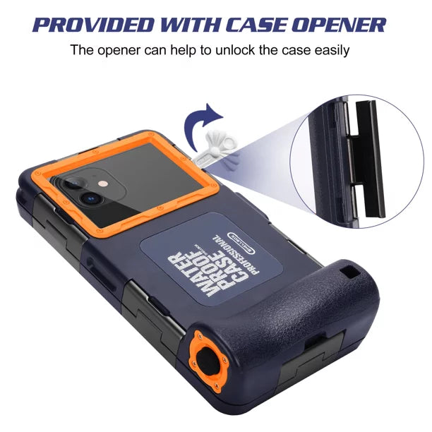 Inch [15m/50ft] Swimming Galaxy Protective UrbanX Lanyard Surfing Phones Waterproof Samsung And 6.9 with F62 Underwater Diving Up Professional Photo Video all Case LCD Housing for Snorkeling to