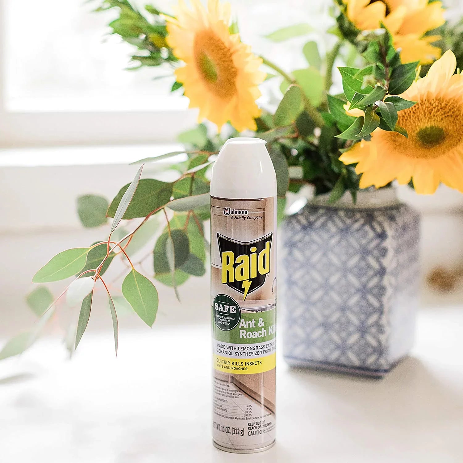 with Spray Ant Raid Killer, (12) Essential Aerosol and Roach Oils