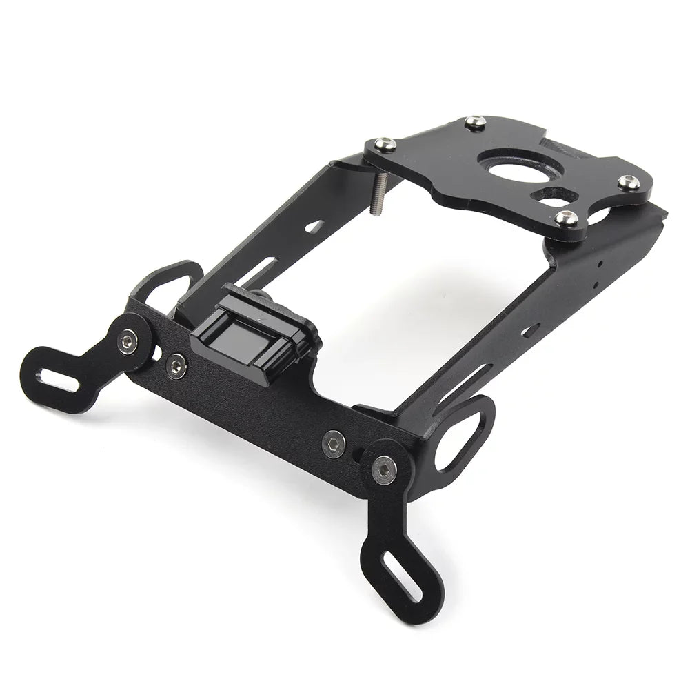 2021 For Fender 2022 License ZS Yamaha MT-09 Motorcycle MT09 Eliminator 21-22 Plate Holder Tidy Tail Black