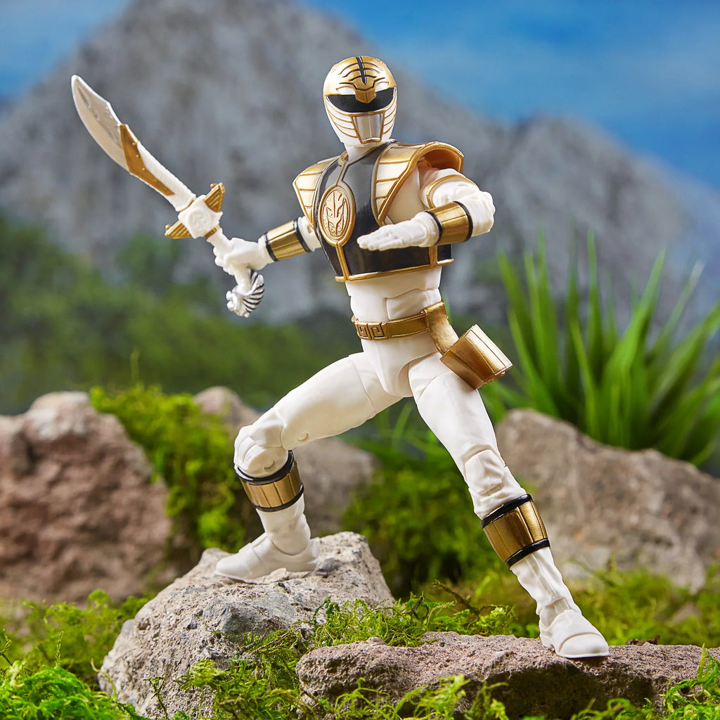 Mighty Ranger 6-inch Power Rangers Morphin White Figure Lightning Collection