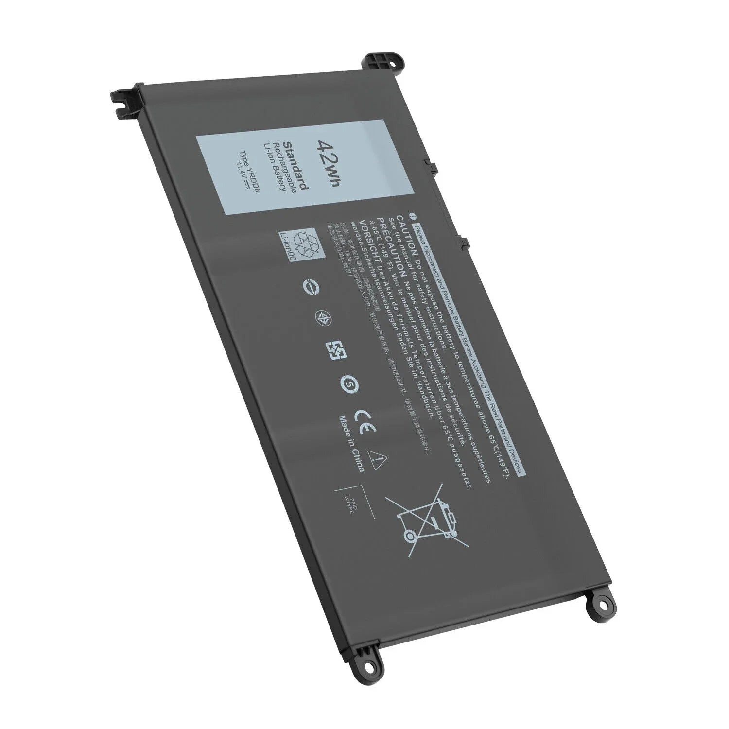 Dell 7586 5491 3310 5485 5593 2-in-1 42Wh YRDD6 5482 Inspiron For Battery 5591