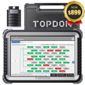 Matching,34 Phoenix TOPDON Diagnostic Car Key OBD2 Scanner Tool Scan Bi-directional Plus Coding, Advanced Services Reset ECU