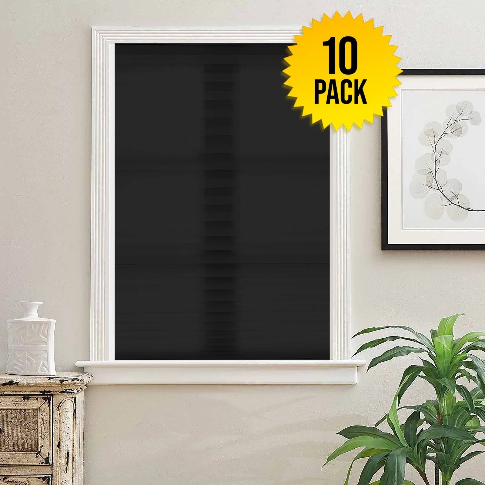 '- W Biltek Cut-to-Size Shades 10-Pack H, 48" Fabric Privacy x Pleated Filtering Black, Light 72" Cordless Shades, Window Fabric