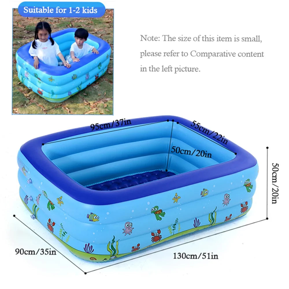 Basin Pool Swimming Kid GoolRC Swimming Portable Bathtub Pool Inflatable