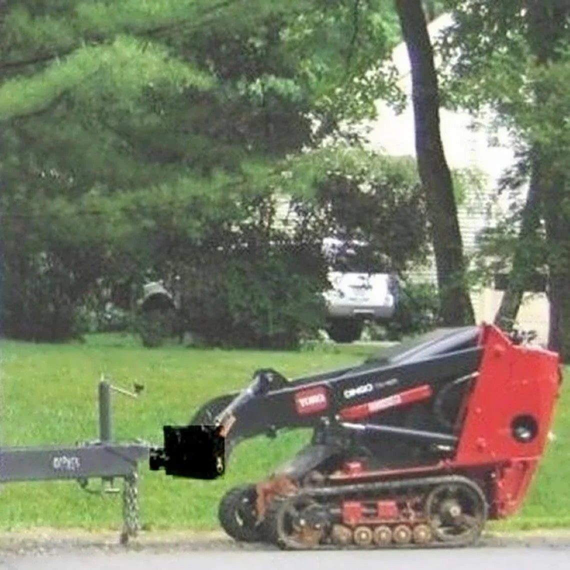 Mini Skid Attachments Toro lb. 34 Hitch Receiver Mount Plate Dingo Titan Steer