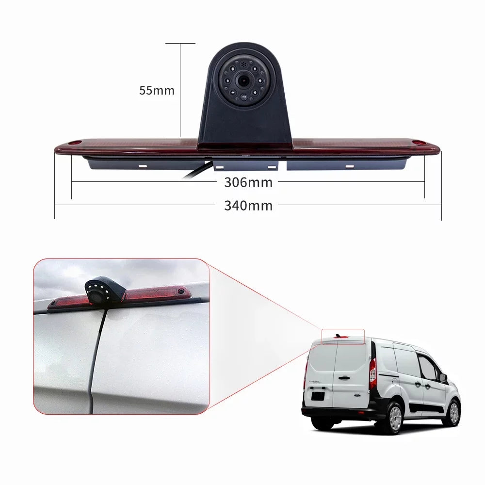 Vans 7in Mercedes-Benz Backup Brake Parking for Arealer Crafter Monitor) (with Sprinter/