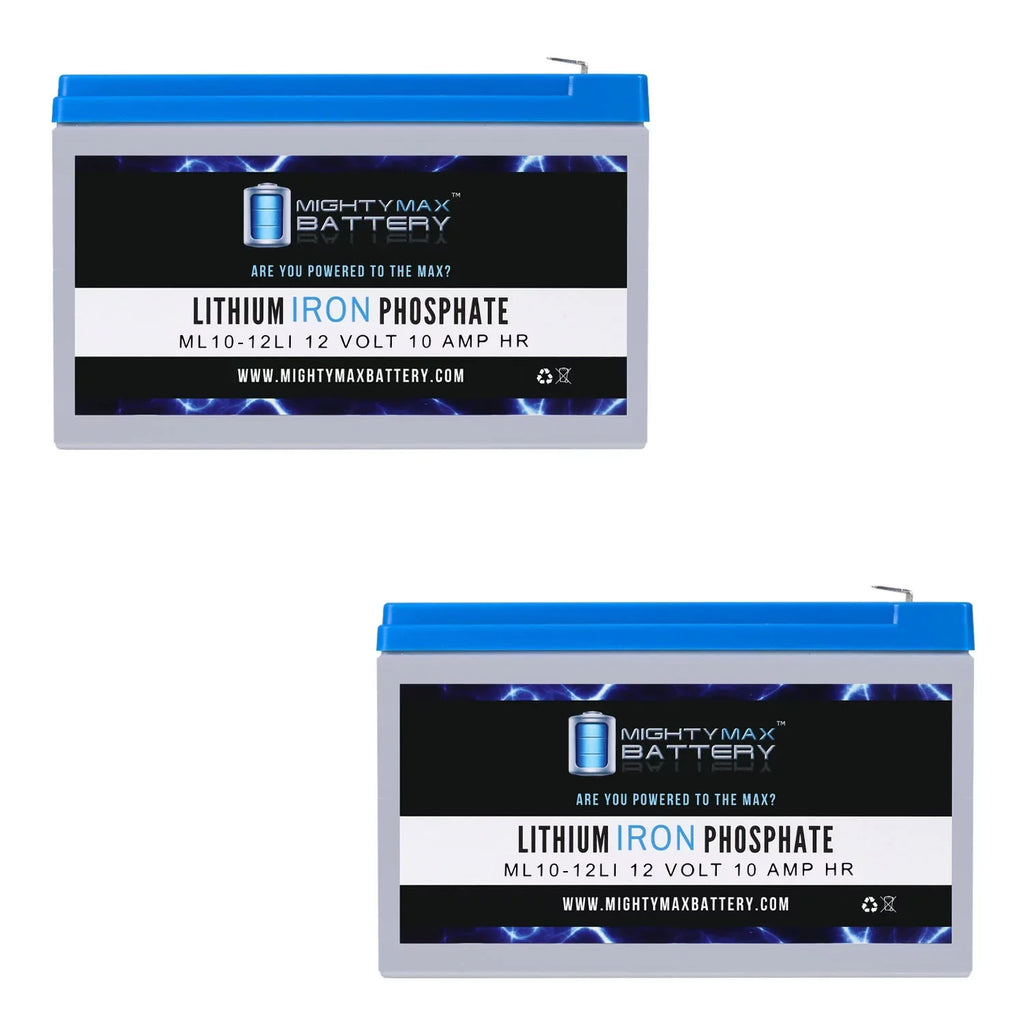 Dynacell WP6.512 Battery with - 10AH 2 Lithium 12V Replacement Compatible Pack