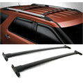 Roof For Aluminum Police Explorer Bar 2Pc Rack Ford Utility Black Interceptor