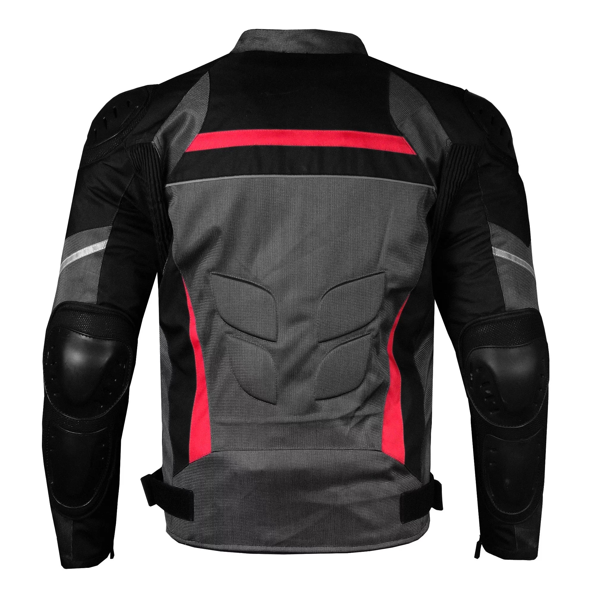 Armor Motorcycle Waterproof Grey AirTrek Biker Jacket Touring Men Rain Mesh L