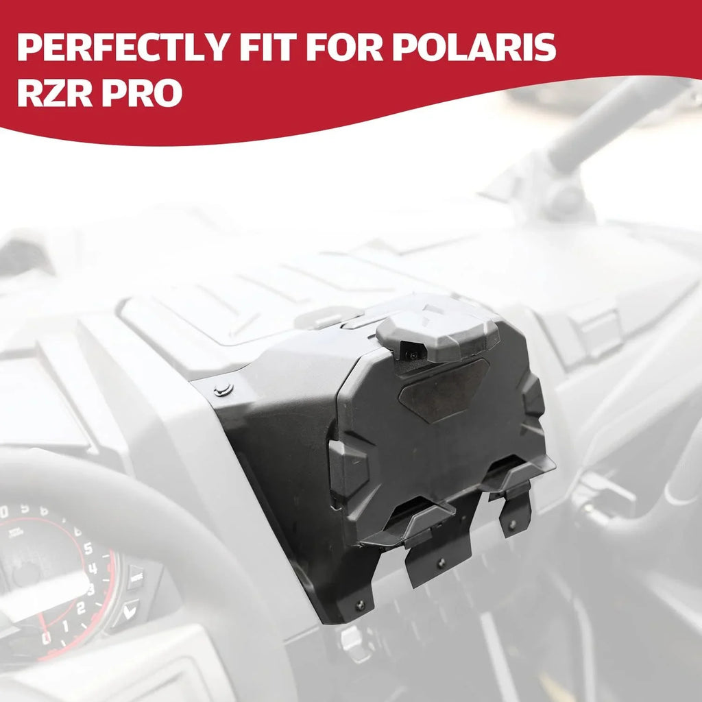 Storage Polaris Box PRO Holder UTV Tablet Electric RZR A XP Organizer for PRO with & Device