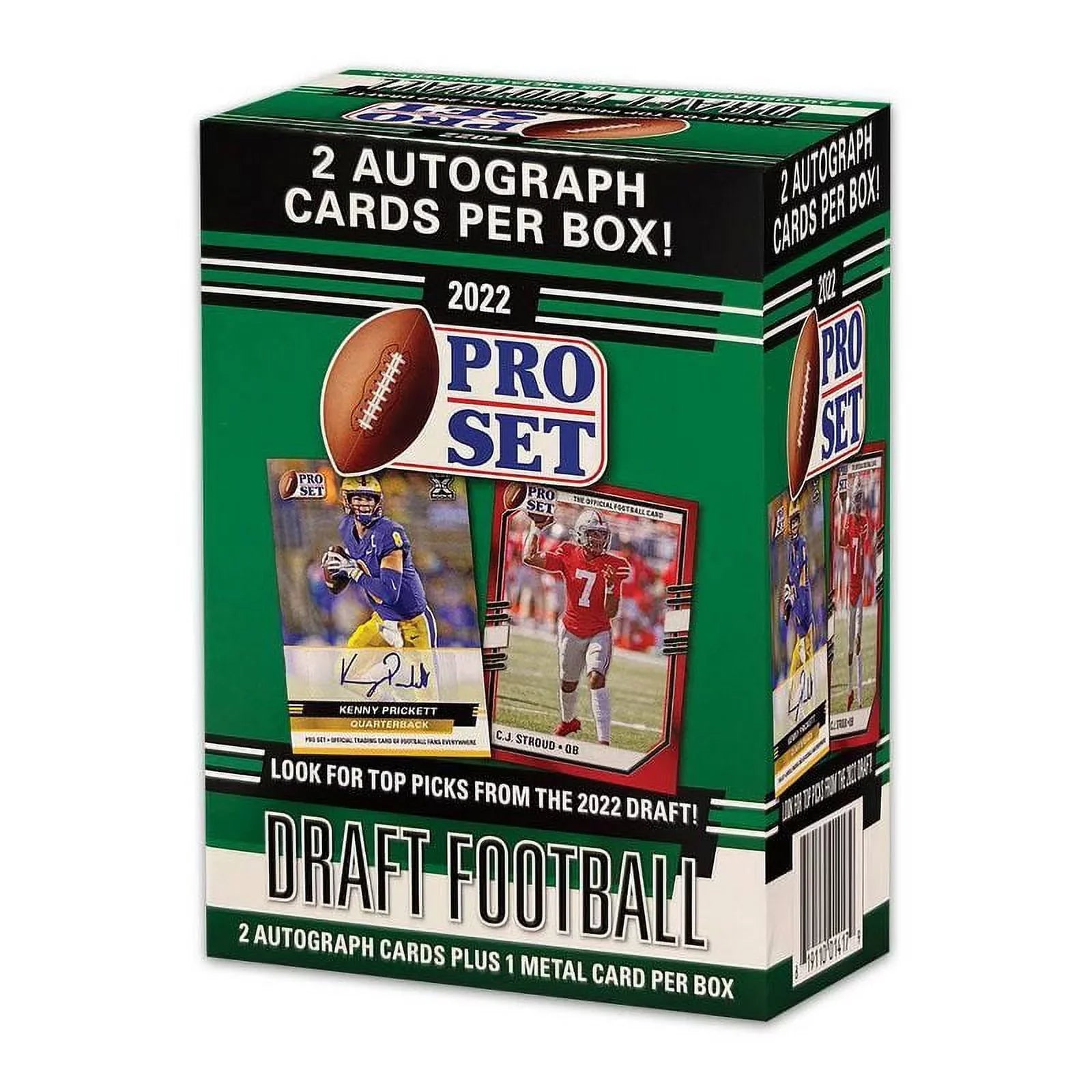 Blaster Leaf Card Pro Box Football Draft Trading Set 2022