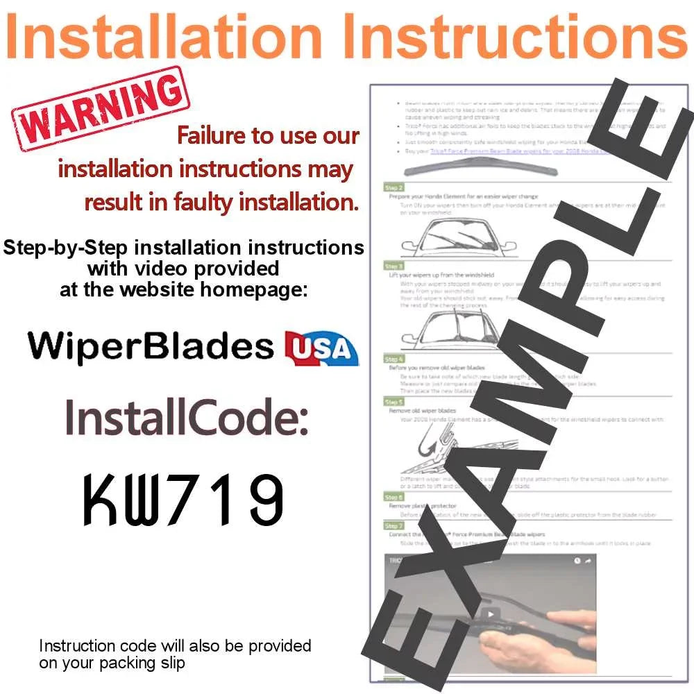 Wipers Blade 3) 2019 (Set Bentley of Bentayga Wiper Beam w/Rear