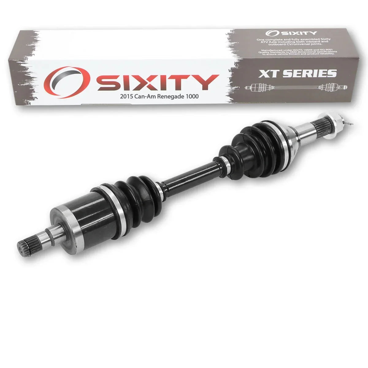 Sixity XT 2015 with Left compatible - Axle 1000 Front Renegade Can-Am 4X4 EFI