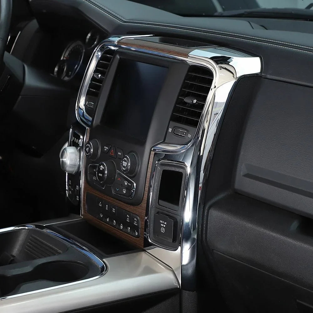 Console Side Navigation Chrome Center Teledu Panel Trim Cover