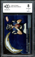 Atomic Card BGS BCCG Drew #82 2002 Excellent+ 8 Brees