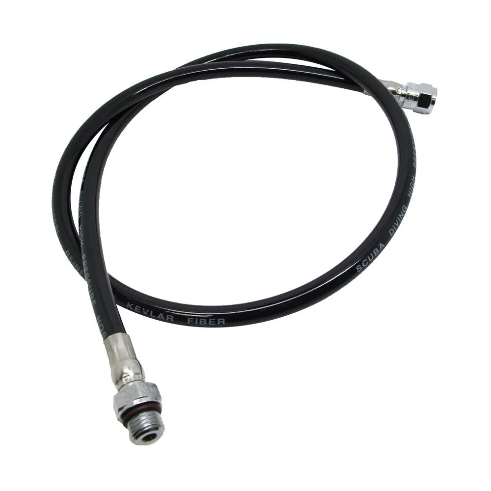 For 32" Fiber SPG, Scuba Diving Hose Pressure Kevlar High 1st HP stage Gauge,
