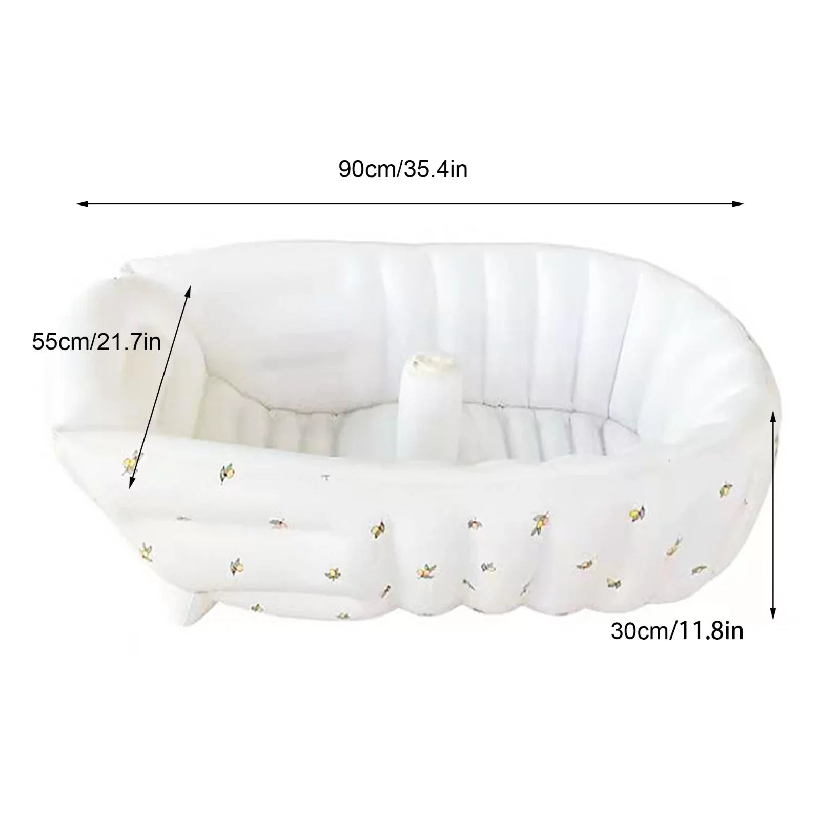 Inflatable Bathroom Pool Bath Baby Tub Swimming Foldable Portable Bath Newborn Baby