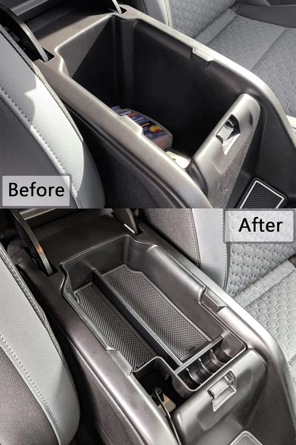 Armrest EDBETOS 2022 with 2021 Organizer Center Box, Chevy Black Glove Compatible Console 2020 Tray 2017 2018 GMC Canyon 2016 Colorado Accessories Secondary Storage 2019 2015
