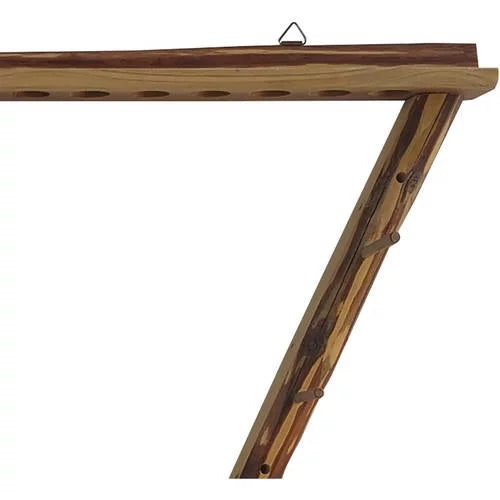 12 - Archery Arrow Wall Rack Rustic Compound Storage 2 Creek Rush Creations Bow