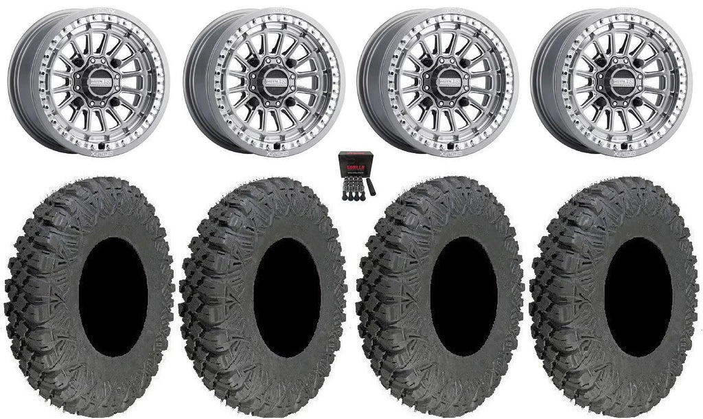 Honda 33" Race Gm Pioneer Wheels Can-Am / 1000 X3 Delta 15" Bdlk / MetalFX Tires CC Talon Maverick Soft