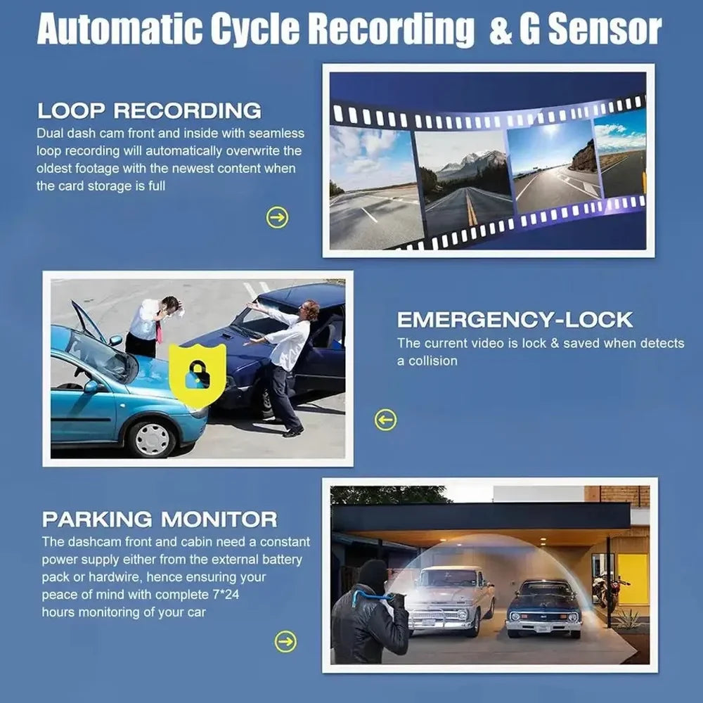 Camera,Cam Car Mirror Auto Auto Cam Shinysix Car Camera Video Car Safety Mirror Rearview Camera Car Clear Camera 2in 2in Video Car Camera Cam Cam 3 3 Rearview Car Dash Car Clear Car Video