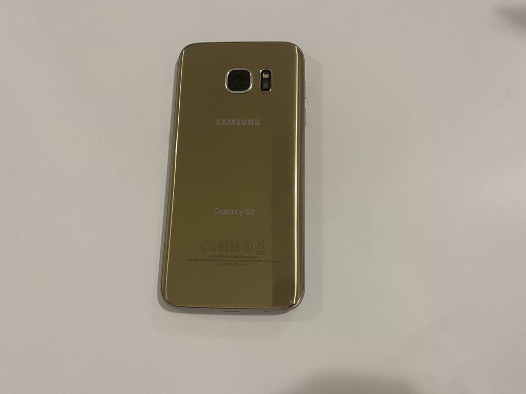 S7 Platinum 32GB G930T Gold Galaxy Grade T-Mobile Samsung Smartphone A