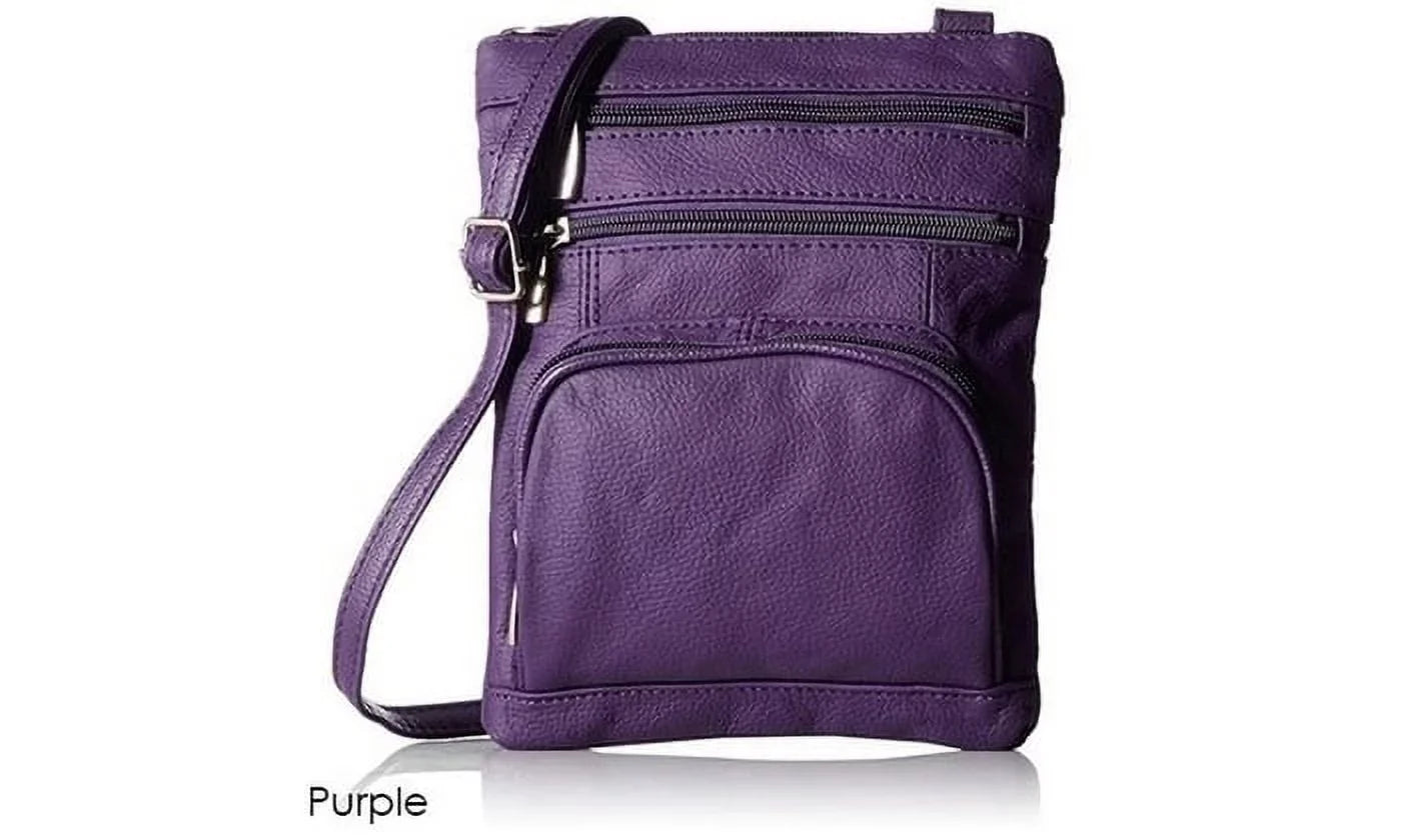 Leather Bag Size Soft Crossbody Plus Super