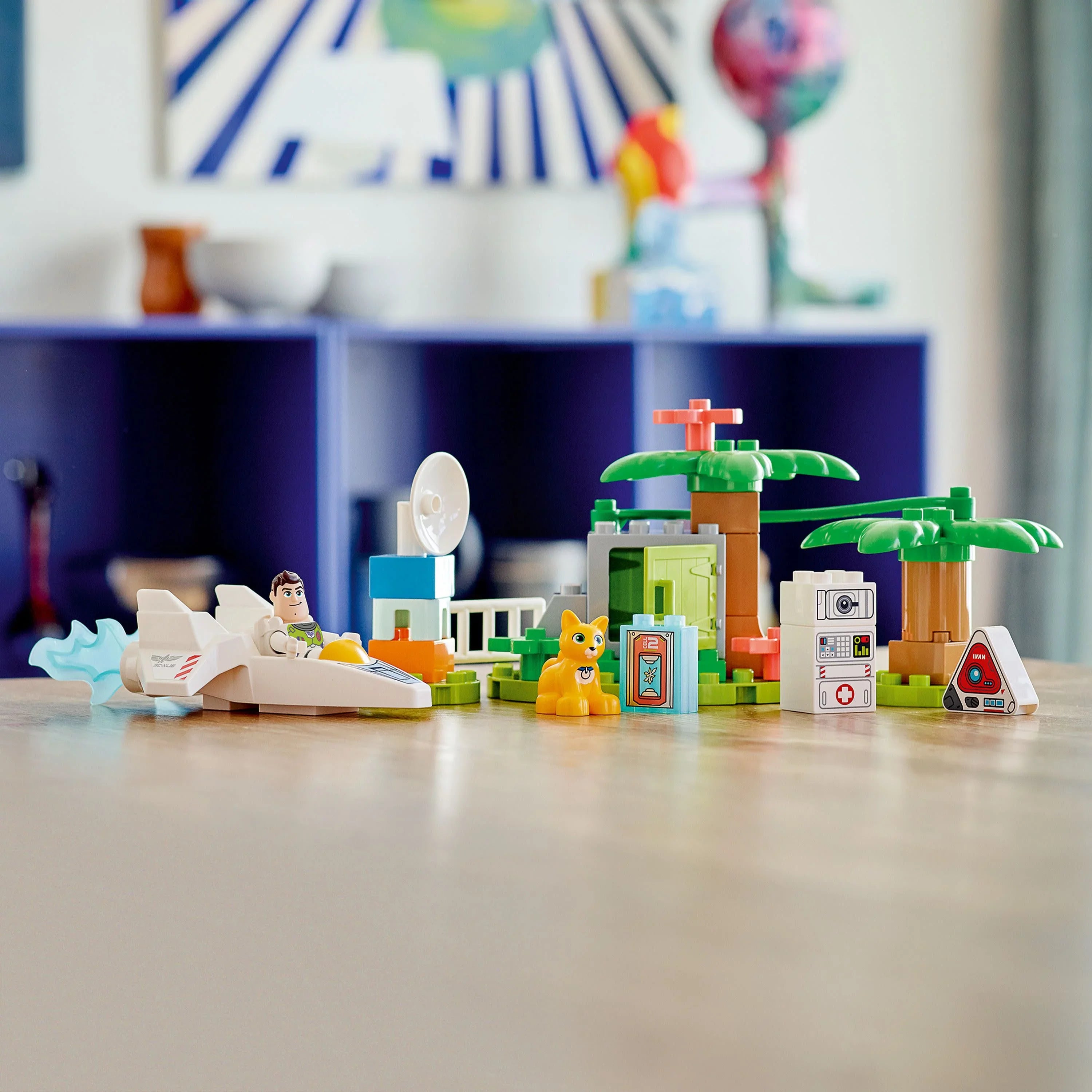 Space & Pixar for LEGO Lightyear¡¯s Spaceship with & 2 Toys Figure Years Girls Boys and Plus Mission Robot Old Toddlers, Planetary DUPLO 10962, Buzz Disney