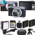 '+ (Silver) Extra Warranty LED Camera Battery Canon Yr III G7 PowerShot + Mark X Digital +1