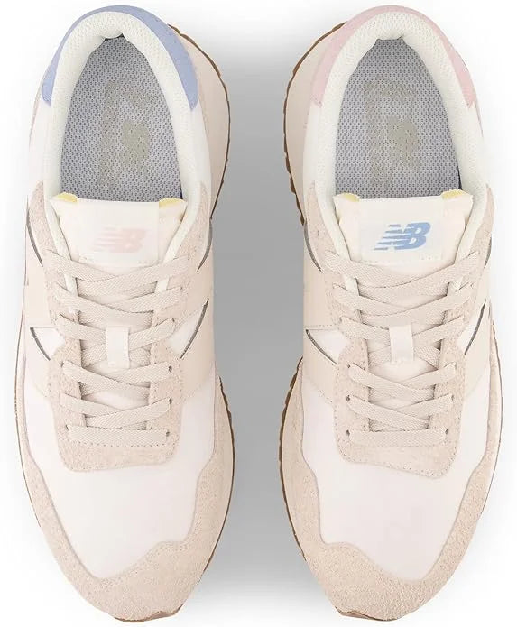 M12/W13.5, Balance New MS237 Beige Mens Sneakers, Pink