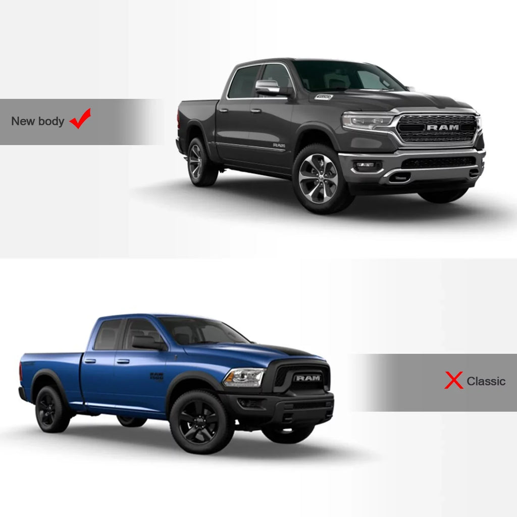 with Truck Lock 2019-2022 1500 76.8" Body ( LED Cover Feet And Up ) Bed Style Roll Stehlen New 6.4 For Lights Ram Tonneau Bed 733469495116