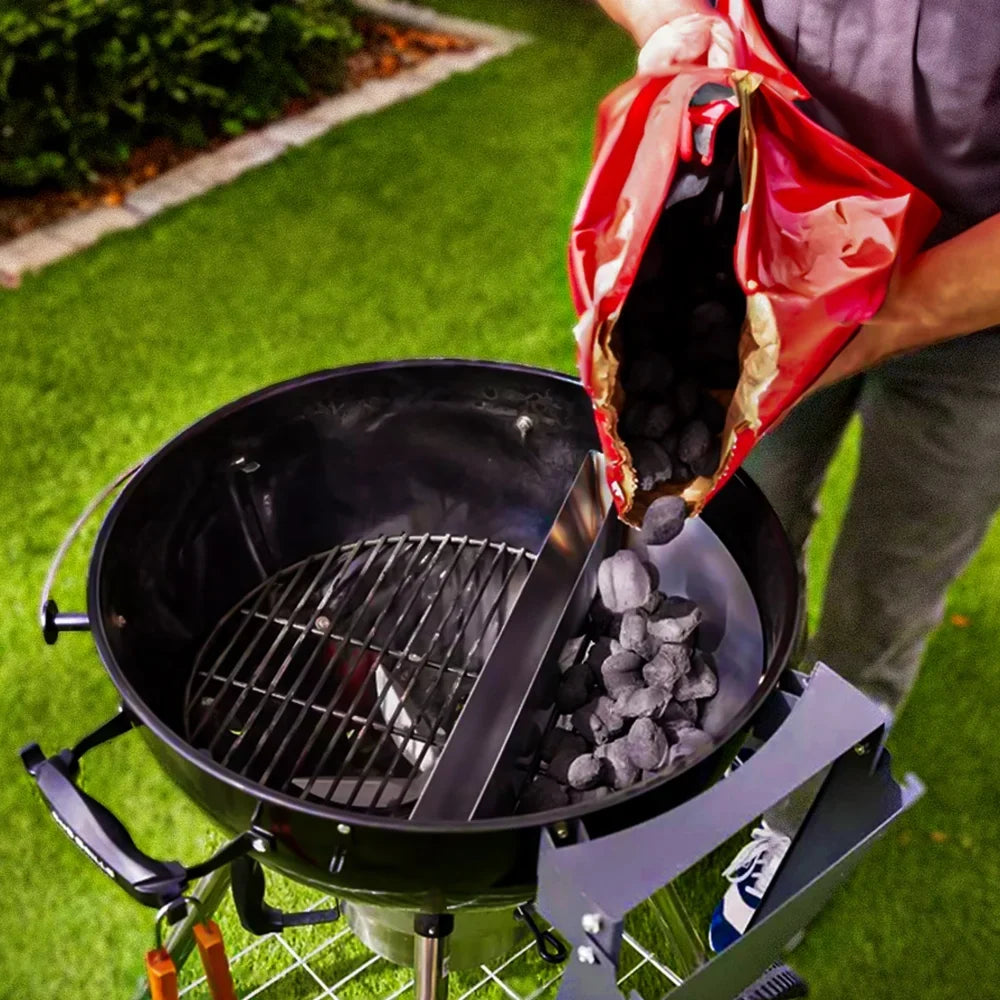 Sear Kettle Charcoal Grill 22 Slow SnS in by Grills 'N