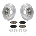 Pads Disc Ceramic CX-9 Auto Transit Kit Brake Mazda Rear Rotors For - 2016-2022 And K8C-102148