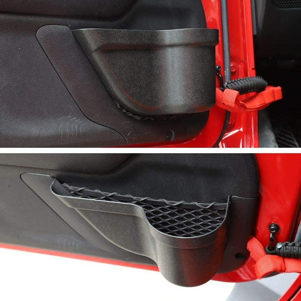Pockets Teledu Organizer Door Box Front/Rear Storage Insert