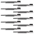 Ten (10) Mowers STHM New Lawn 1/2" Scag 481709 SWZ Mower Blades SW Replaces RAParts Aftermarket Fits 24