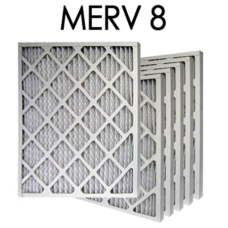 MERV - Actual Air 6PK 8 | Pleated Size 11.625x29.5x.75 Filter 12x30x1