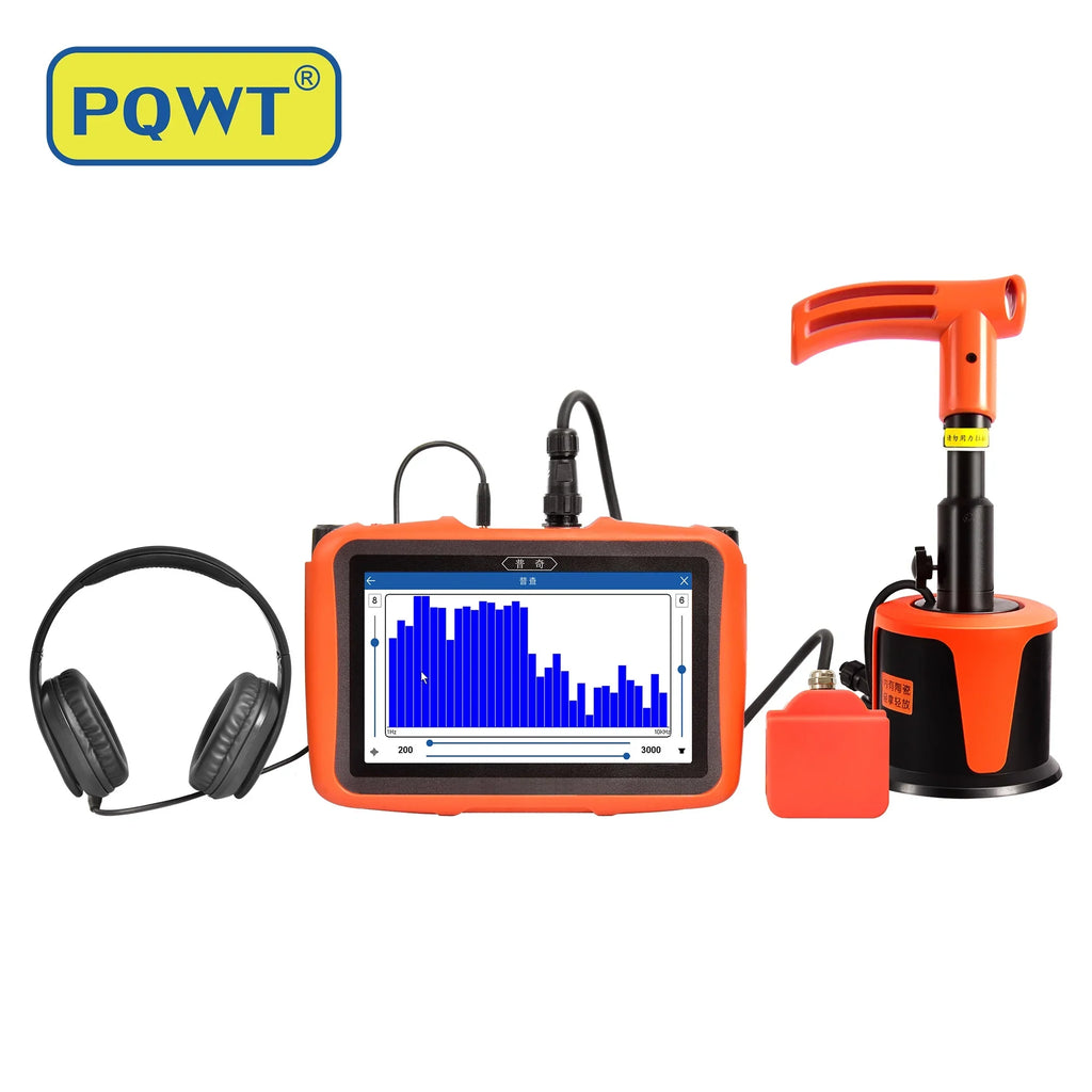 Indoor Pipe Detector 5m Outdoor PQWT-L3000 Multifunctional Leakage Depth