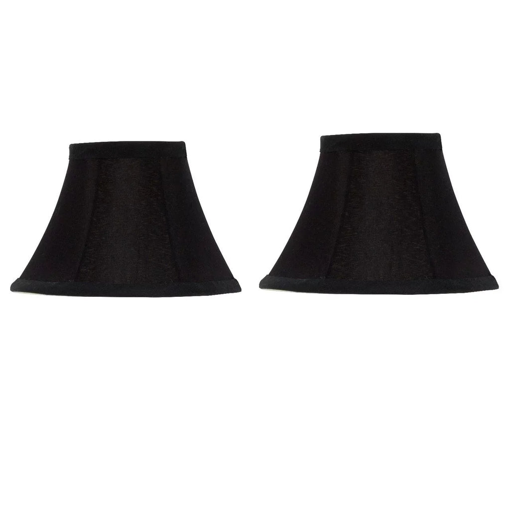 with 6 Set Gold inch Black Lining of Lamp Shades Silk 2 Chandelier
