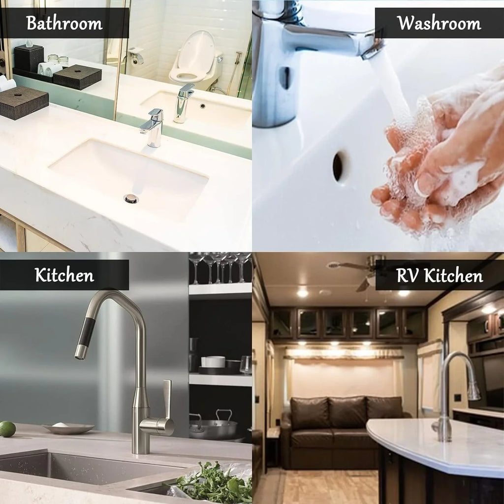 Summer Bath Sink Mat, Kitchen Drip Bestwell Washable Catcher, Sinkmat Mats Absorbent Drying Beach Microfiber Sea Starfishes Splash Guard Countertop 3PCS Faucet