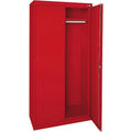 24"D x Wardrobe Adjustable Cabinet 46"W Shelf, Elite x Series Red with 72"H,