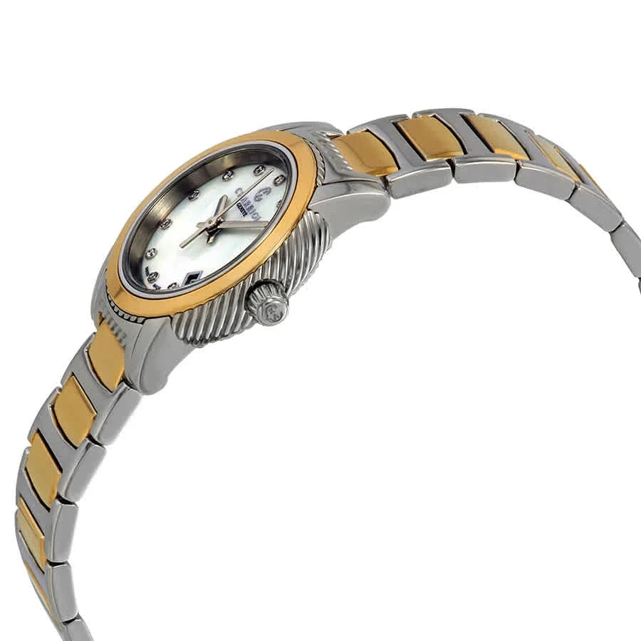 Mother Parisii P26SY2.911.001 Dial Two-Tone Ladies of Watch Pearl Diamond Charriol