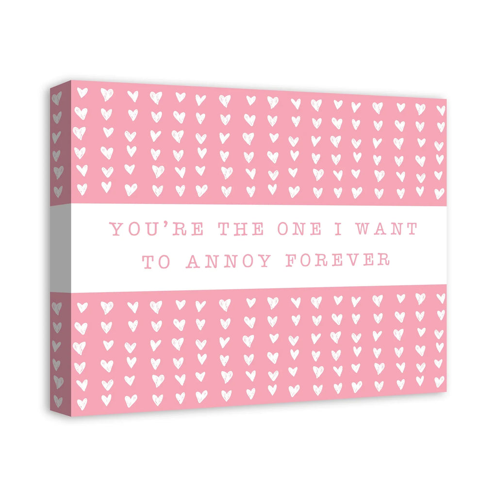 20 Wall 16 Art Products Pink Canvas x Annoy One Forever Creative
