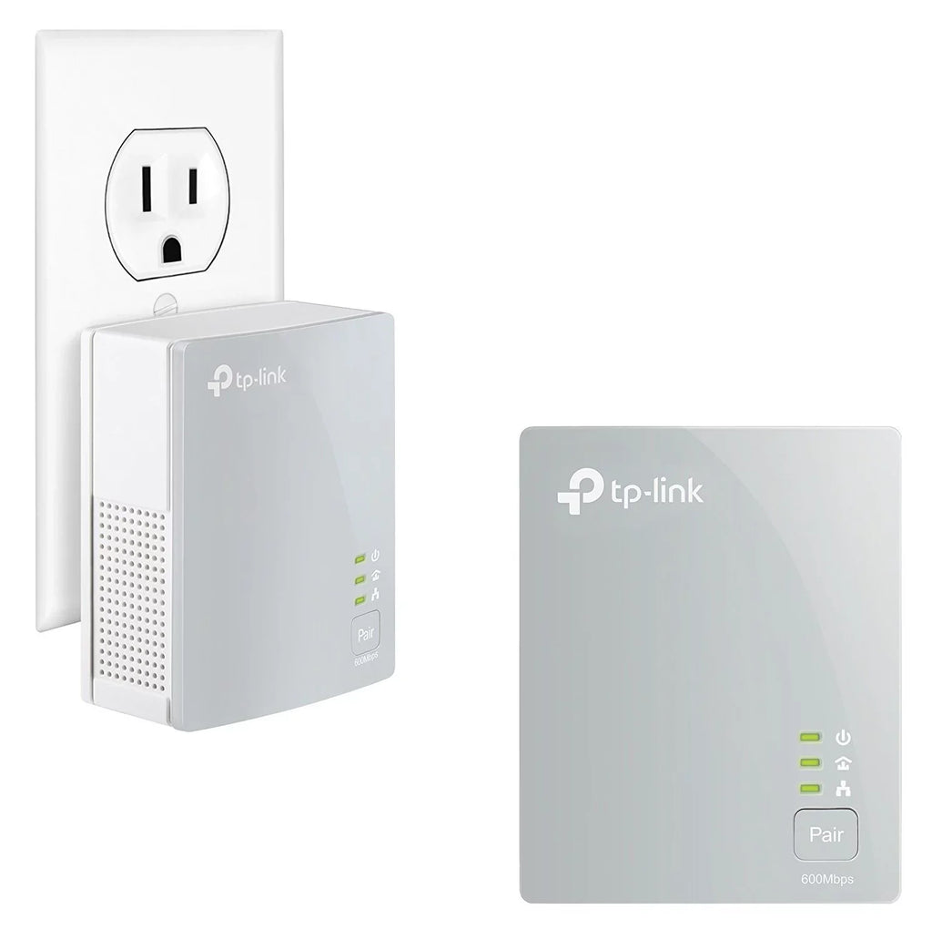 Plug&Play, Powerline Power Saving, with TP-Link Connections AV600 Ethernet Nano Stable KIT)- Network Adapter, Powerline Home Expand Adapter(TL-PA4010