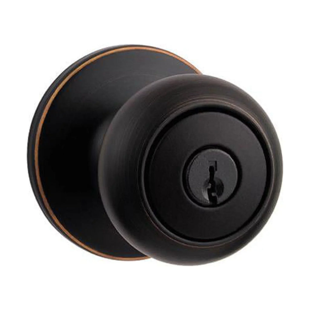 Cove - 1 Kwikset Bronze V2 SMT CP 400CV 11P Entry Lockset, K6 Security Quantity Venetian