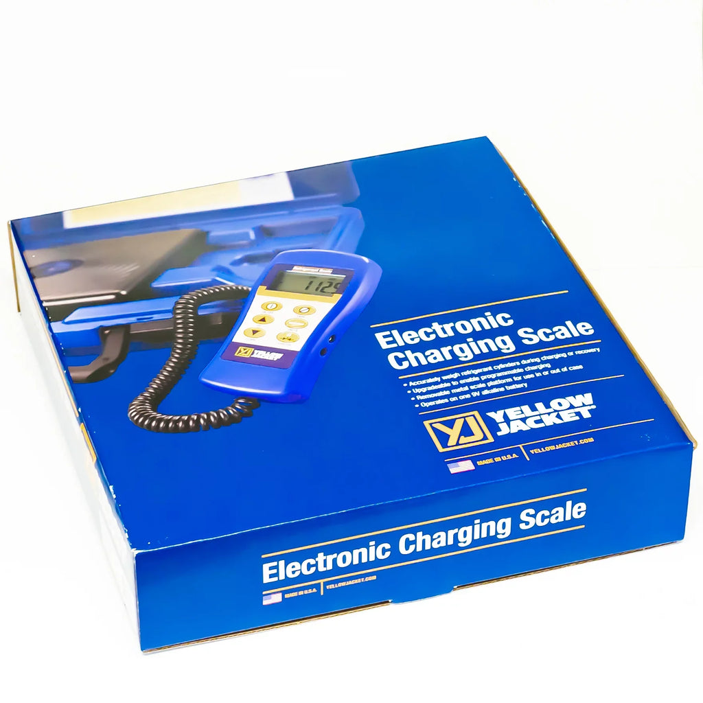 Jacket Refrigerant Scale,Electronic,110 Yellow 68802 lb