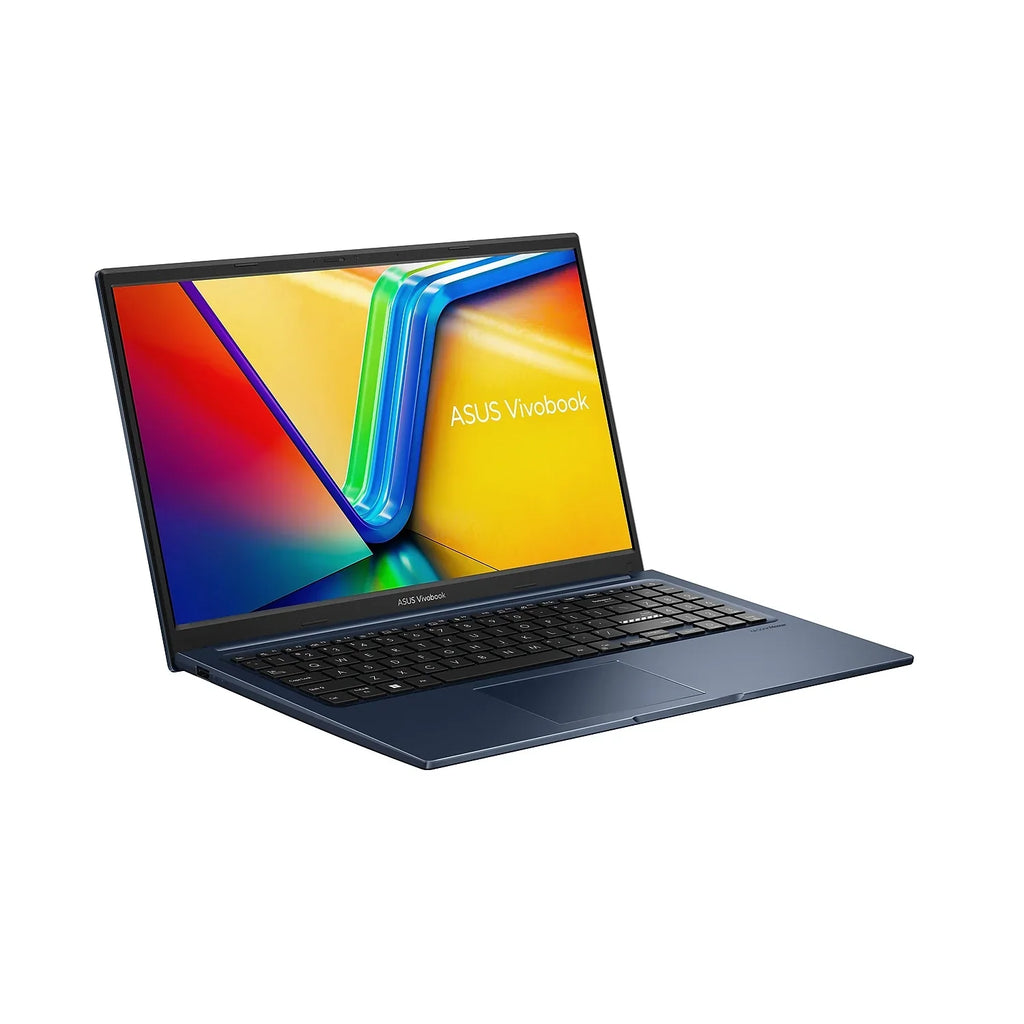 8GB Home 11 15.6" ASUS Vivobook SSD Windows Laptop Memory 256GB Blue Core Quiet Intel i3-1215U