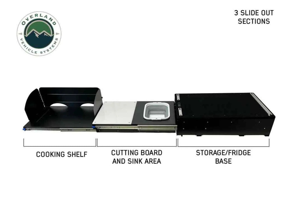 Vehicle with Drawer 21010401 Overland Out Box Systems Cargo Slide