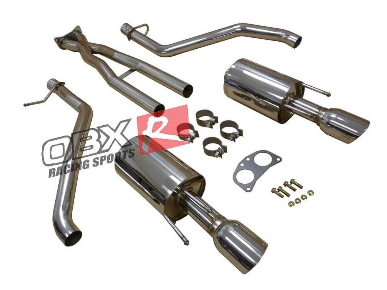 to 05 06 Catback Stainless For 6.0L By OBX-RS Exhaust GTO Pontiac